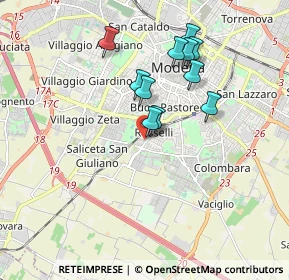 Mappa Via Saverio Altamura, 41125 Modena MO, Italia (1.56364)
