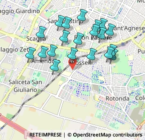 Mappa Via Saverio Altamura, 41125 Modena MO, Italia (0.9225)