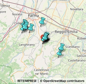 Mappa Via XXIV Maggio, 42020 San Polo d'Enza RE, Italia (8.985)