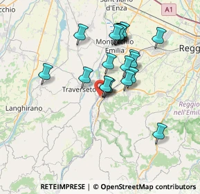 Mappa Via XXIV Maggio, 42020 San Polo d'Enza RE, Italia (6.2455)