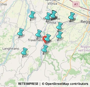 Mappa Via XXIV Maggio, 42020 San Polo d'Enza RE, Italia (7.21857)
