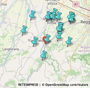 Mappa Via XXIV Maggio, 42020 San Polo d'Enza RE, Italia (7.8215)