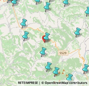 Mappa Via Scuole, 12050 Benevello CN, Italia (6.785)