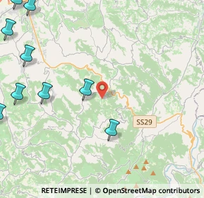 Mappa Via Scuole, 12050 Benevello CN, Italia (7.04455)