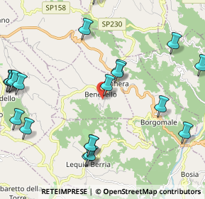 Mappa Via Scuole, 12050 Benevello CN, Italia (2.7515)