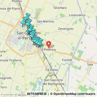 Mappa SP 3, 40017 San Giovanni in Persiceto BO (1.95083)