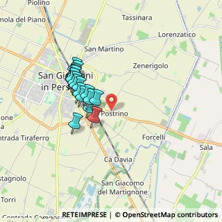 Mappa SP 3, 40017 San Giovanni in Persiceto BO (1.5535)