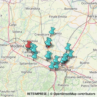Mappa SP 3, 40017 San Giovanni in Persiceto BO (11.9885)