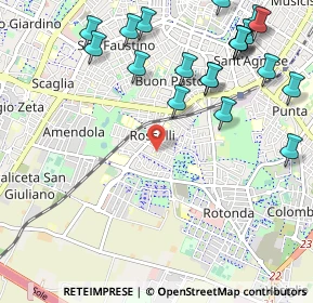 Mappa Via Bassano del Grappa, 41125 Modena MO, Italia (1.356)