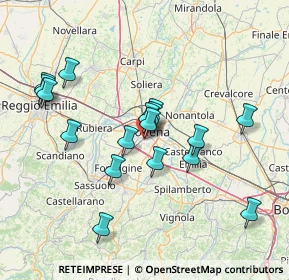 Mappa Via Bassano del Grappa, 41125 Modena MO, Italia (14.09294)