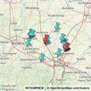 Mappa Via Giuseppe Fenoglio, 40017 San Giovanni in Persiceto BO, Italia (12.0545)