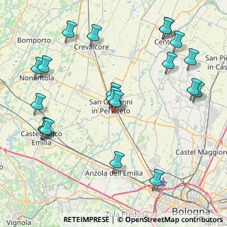 Mappa Via Giuseppe Fenoglio, 40017 San Giovanni in Persiceto BO, Italia (10.443)