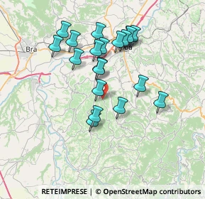 Mappa 9 presso, 12050 Serralunga D'alba CN (6.6045)