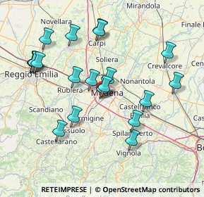 Mappa Str. Panni, 41125 Modena MO, Italia (15.5155)