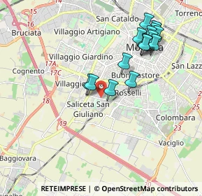 Mappa Str. Panni, 41125 Modena MO, Italia (1.985)