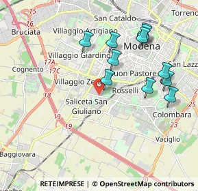 Mappa Str. Panni, 41125 Modena MO, Italia (2.01273)