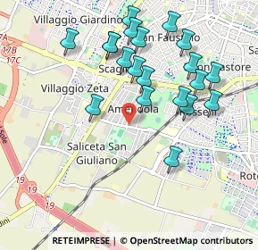 Mappa Str. Panni, 41125 Modena MO, Italia (0.994)