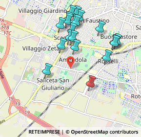 Mappa Str. Panni, 41125 Modena MO, Italia (0.9945)