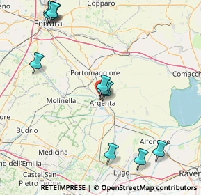 Mappa Via Nicolò Copernico, 44011 Argenta FE, Italia (19.16727)
