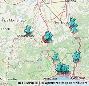 Mappa Strada Nuova Costa, 15076 Ovada AL, Italia (18.769)