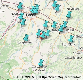 Mappa Via Eugenio Curiel, 42020 San Polo d'Enza RE, Italia (16.748)