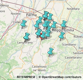 Mappa Via Eugenio Curiel, 42020 San Polo d'Enza RE, Italia (10.583)
