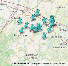 Mappa Via Eugenio Curiel, 42020 San Polo d'Enza RE, Italia (11.0965)