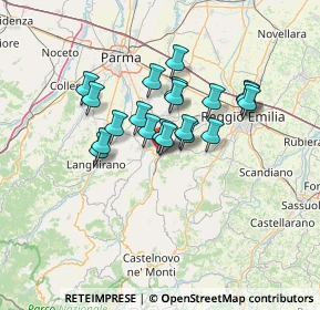 Mappa Via Eugenio Curiel, 42020 San Polo d'Enza RE, Italia (10.2575)