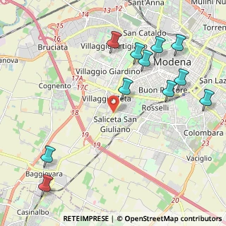 Mappa Via C. Golgi, 41126 Modena MO, Italia (2.37818)