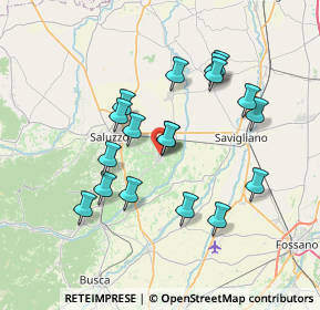 Mappa 12030 Lagnasco CN, Italia (6.70333)