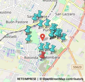 Mappa Via Taggia, 41125 Modena MO, Italia (0.667)