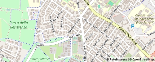 Mappa Modena