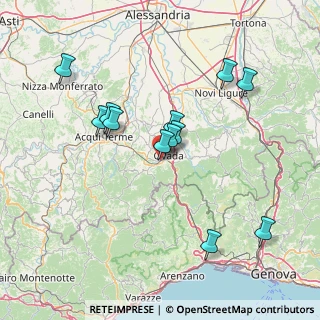 Mappa Via Rebba, 15076 Ovada AL, Italia (14.30167)