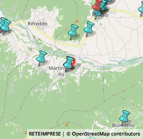 Mappa SP 260, 12030 Martiniana Po CN (3.2595)