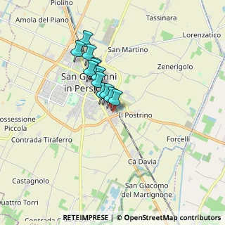 Mappa Via Giovanni Caboto, 40017 San Giovanni in Persiceto BO, Italia (1.26)