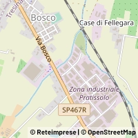 Mapa Scandiano