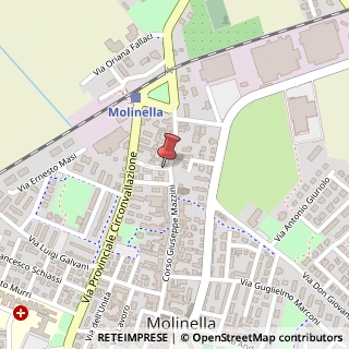 Mappa Via Giuseppe Mazzini, 373, 40062 Molinella BO, Italia, 40062 Molinella, Bologna (Emilia Romagna)
