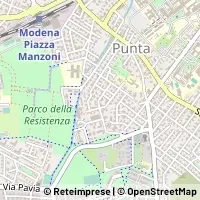 Mapa Modena
