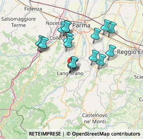 Mappa Via P. Nenni, 43013 Langhirano PR, Italia (12.24059)