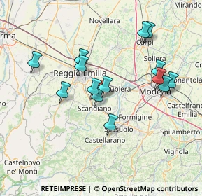 Mappa Via per Reggio, 42019 Reggio nell'Emilia RE, Italia (13.70429)