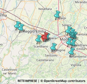 Mappa Via per Reggio, 42019 Reggio nell'Emilia RE, Italia (15.235)