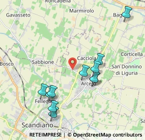 Mappa Via per Reggio, 42019 Reggio nell'Emilia RE, Italia (2.03636)