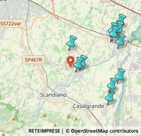 Mappa Via per Reggio, 42019 Reggio nell'Emilia RE, Italia (4.54455)