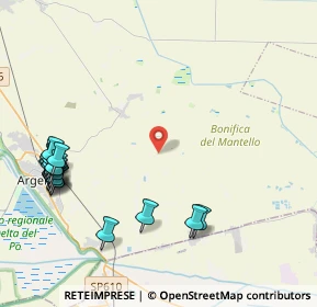 Mappa Via Oca Campazzo, 44011 Argenta FE, Italia (5.498)