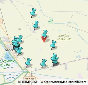 Mappa Via Oca Campazzo, 44011 Argenta FE, Italia (4.59)