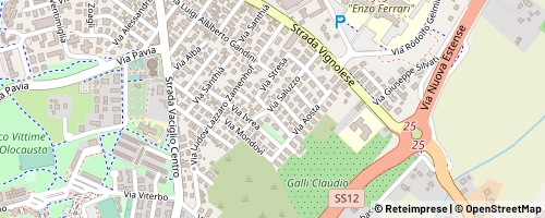 Mappa Modena