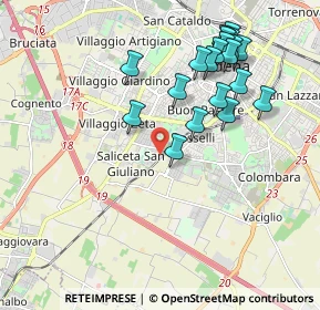 Mappa Via Beato Angelico, 41125 Modena MO, Italia (2.063)