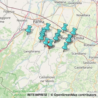 Mappa Piazza Giacomo Matteotti, 42020 San Polo d'Enza RE, Italia (10.07733)