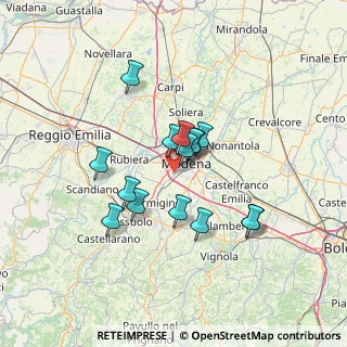 Mappa Via Fausta Massolo, 41126 Modena MO, Italia (11.024)