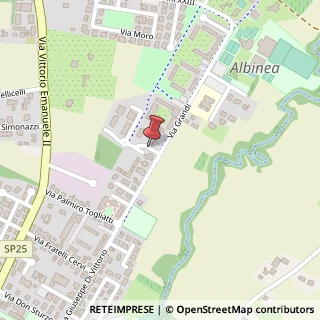 Mappa Via Cosmo Cosmi, 3, 42020 Albinea RE, Italia, 42020 Albinea, Reggio nell'Emilia (Emilia Romagna)